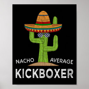 Lustiger Kickboxer-Meme Lustiges Kickboxen Poster
