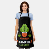 Lustiger Kimchi-Esser Schürze (Getragen)