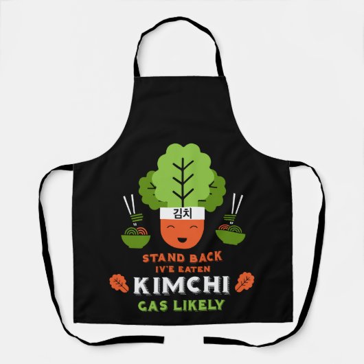 Lustiger Kimchi-Esser Schürze (Vorderseite)