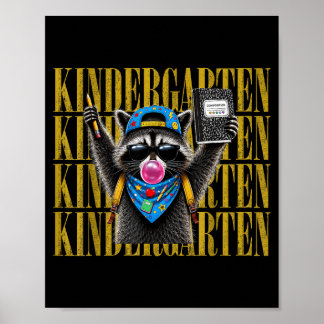 Lustiger Kindergarten Fvibesl Waschbär Zurück zur  Poster