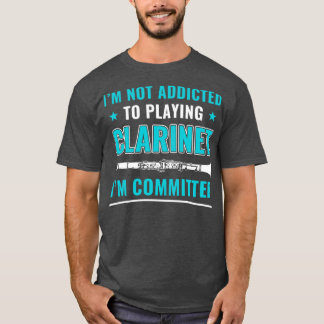Lustiger Klarinettenspieler Klarinettist bekannt f T-Shirt