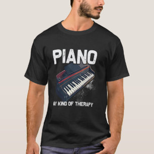 Lustiger Klavierlehrer Musikliebhaber Pianisten Ko T-Shirt