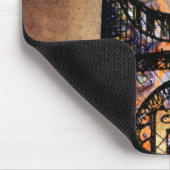 Lustiger kleiner Roboter Mousepad (Ecke)