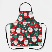 Lustiger Kleiner Weihnachtsmann Schürze (Vorderseite)