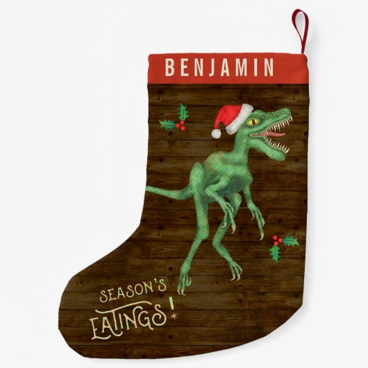 Lustiger Kleiner Weihnachtsstrumpf (Rückseite)