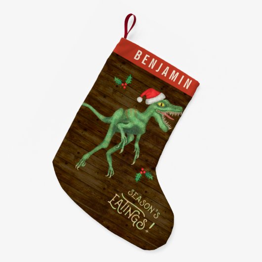 Lustiger Kleiner Weihnachtsstrumpf (Vorderansicht (hängend))