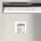 Lustiger Klempner-Diagnosegebühr  Magnet (In Situ (Geschirrspüler))