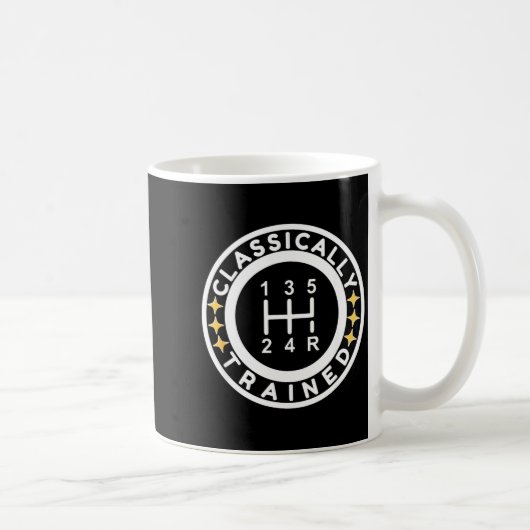 Lustiger klickweise trainierter manueller Autofahr Kaffeetasse (Rechts)