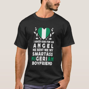 Lustiger Klugscheißer-Nigerianischer-Freund Nigeri T-Shirt