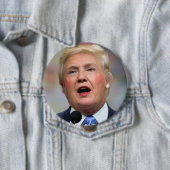 Lustiger Knopf Parodie-Donald Clinton Button (Beispiel)