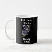 Lustiger Koala-Bär Kaffeetasse (Links)