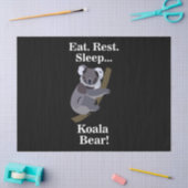 Lustiger Koala-Bär Seidenpapier (Basteln)
