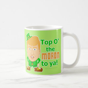 Lustiger Kobold Donald- Trumpst. Patricks Tages Kaffeetasse