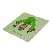 Lustiger Kobold Fliese (Seite)