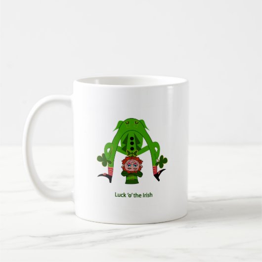Lustiger Kobold Kaffeetasse (Links)