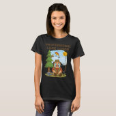 Lustiger Köder Verlierer Angeln T-Shirt (Vorne ganz)