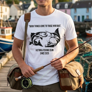Lustiger Köder-Witz-T-Shirt für den Angelverein T-Shirt
