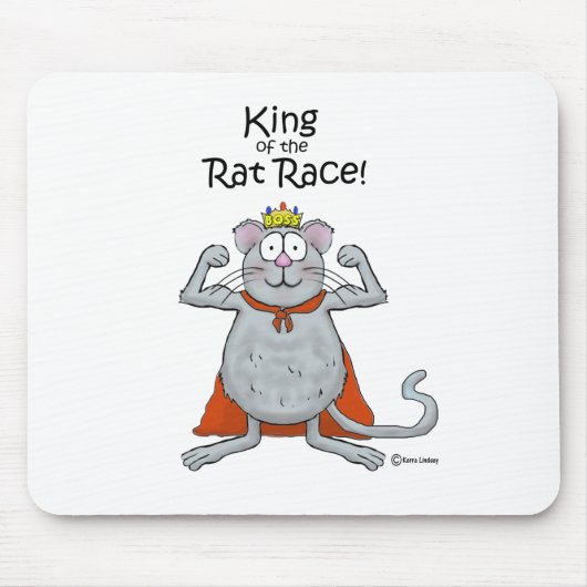 Lustiger König des Tages des Mousepad (Vorne)