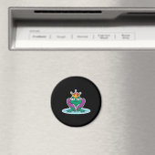 lustiger König Frosch Magnet (In Situ (Geschirrspüler))