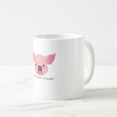 Lustiger konzeptioneller Kaffeebecher mit einem Sc Kaffeetasse (VorderseiteRechts)