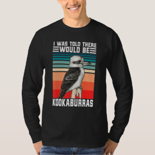 Lustiger Kookaburra Australischer Vogelbeobachter T-Shirt