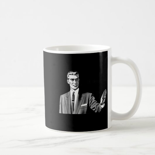 Lustiger Korrektur-Typ-Meme-Spruch Pe Down Dip Kaffeetasse (Rechts)