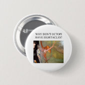 lustiger Krakenwitz Button (Vorne & Hinten)