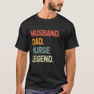 Lustiger Krankenpfleger Ehemann Vater Krankenpfleg T-Shirt