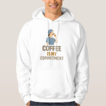 Lustiger Krankenpfleger Hoodie – Kaffee Ist Mein E