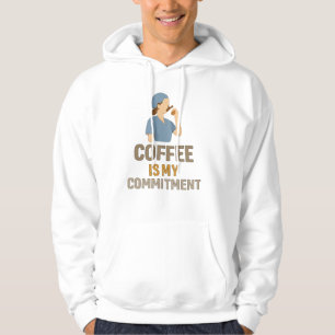 Lustiger Krankenpfleger Hoodie – Kaffee Ist Mein E