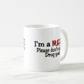 Lustiger Krankenschwester-T - Shirt "lassen mich Kaffeetasse (VorderseiteRechts)