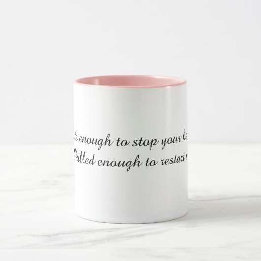 Lustiger Krankenschwester-Zitat-Becher Tasse (Zentrum)