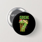 Lustiger Kranker Sieben Meme 67 Sechs Sieben Weihn Button (Vorne & Hinten)
