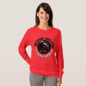 Lustiger Kreis-Honig-Dachs-Entwurf für helles oder T-Shirt (Vorne ganz)