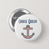 Lustiger Kreuzfahrt-Button-Scherzgeschenk Button (Vorne & Hinten)