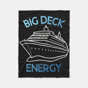 Lustiger Kreuzfahrtschiff-Urlaub Große Deck-Energi Fleecedecke