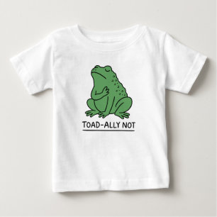 Lustiger Kröten-Verbündeter, kein Frosch Baby T-shirt
