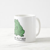 Lustiger Kröten-Verbündeter, nicht Frosch Kaffeetasse (VorderseiteRechts)