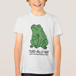 Lustiger Kröten-Verbündeter, nicht Frosch Tri-Blend Shirt