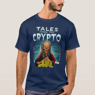 Lustiger Kryptowährungs-Miner-Comic BTC co T-Shirt