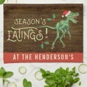 Lustiger Küchentuch (Gefaltet)