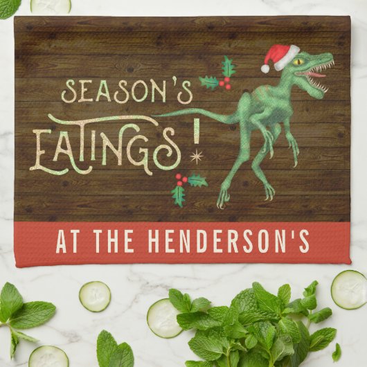 Lustiger Küchentuch (Gefaltet)