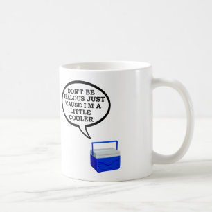 Lustiger Kühlerer Becher Kaffeetasse