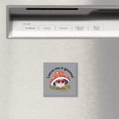 Lustiger Kühlschrankmagnet - Hinterlass mir einen (In Situ (Geschirrspüler))