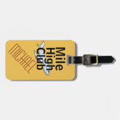 Lustiger kundengerechter Gepäckanhänger des (Vorderseite horizontal)