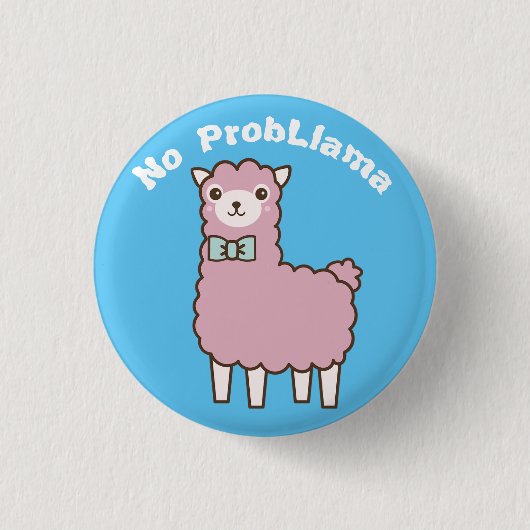 Lustiger kundenspezifischer Text u. färben kein Button (Vorderseite)