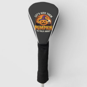 Lustiger Kürbis Halloween Wortspiel Design_1 Golf Headcover