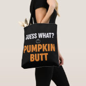 Lustiger Kürbis Hintern Halloween-Design Tasche (Von Nahem)