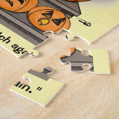 Lustiger Kürbisfeld-Puzzle Puzzle (Seite)