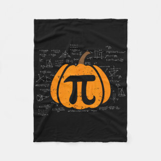 Lustiger Kürbiskuchen Mathelehrer Halloween Ernted Fleecedecke